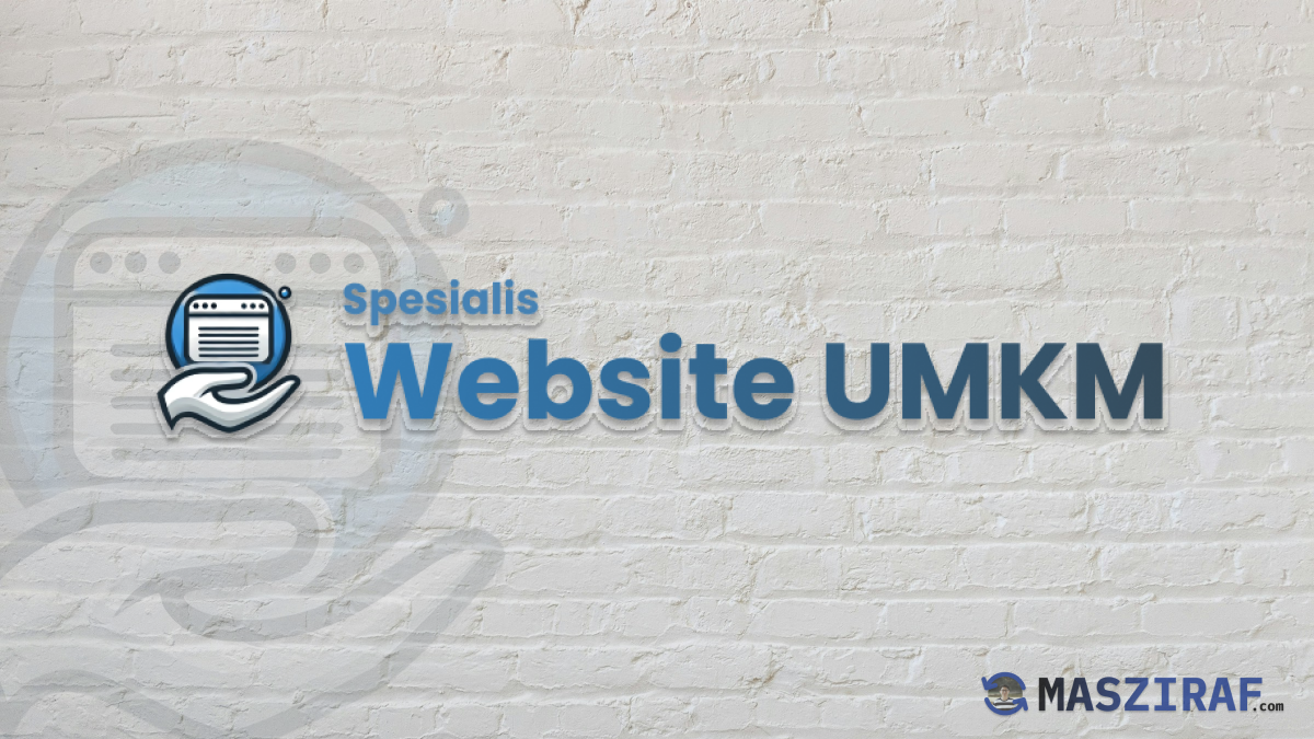 Banner Spesialis website umkm