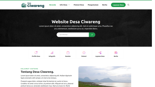 Website Profil Desa