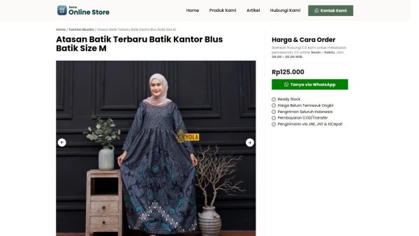 Demo Website Katalog Produk 3