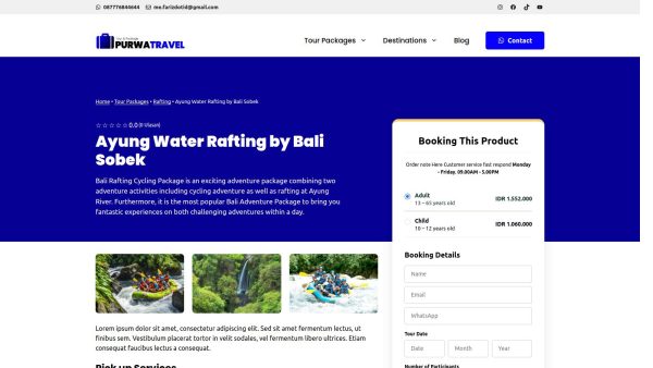 Website Paket Wisata Profesional untuk Bisnis Travel - Image 2